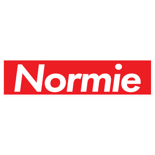 Normie Box Sticker